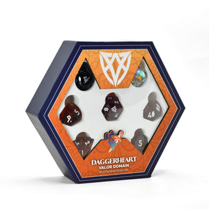 PRE-ORDER || Valor Domain Multifaceted Daggerheart Dice Set
