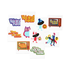 Weird Kids Sticker Set 10-Pack