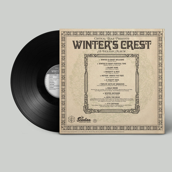 PRE-ORDER: Winter's Crest (A Holiday Album) Standard Edition Vinyl Album