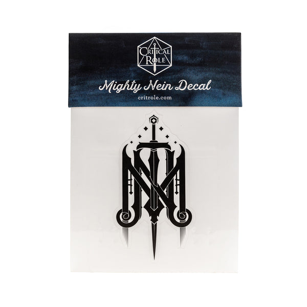 Mighty Nein Crest Decal