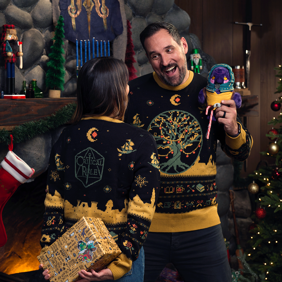 Critical Role Ugly Critmas Holiday Sweater #2