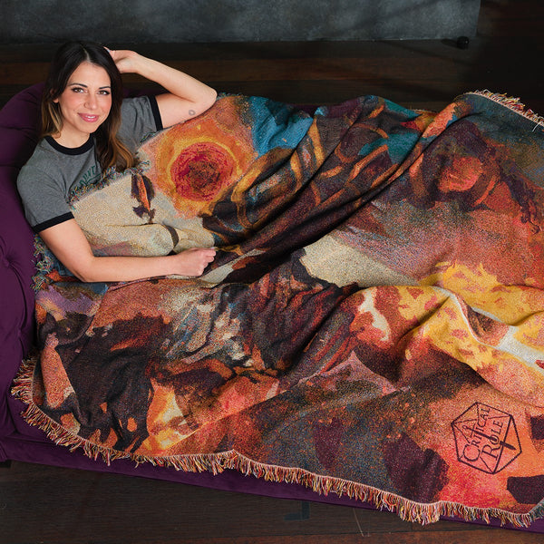 Beauty of Exandria: Creation - Calamity Woven Blanket
