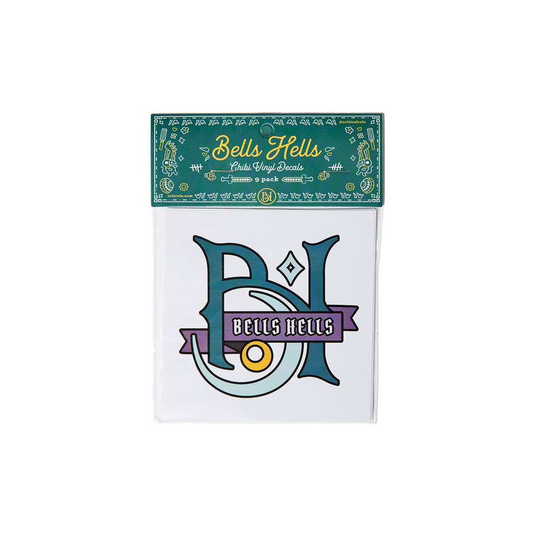 Bells Hells Chibi Vinyl Decals Set 9-Pack – Critical Role