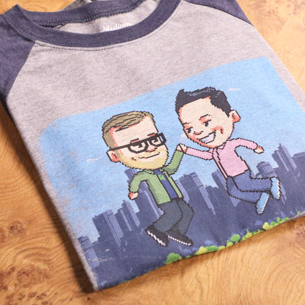 All Work No Play Raglan Shirt