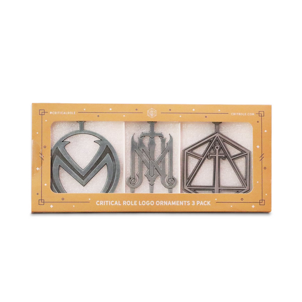 Critical Role Logo Ornaments 3 Pack